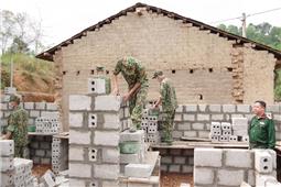 Trung đoàn 123 (Bộ CHQS tỉnh Lạng Sơn): Tham gia xây dựng 